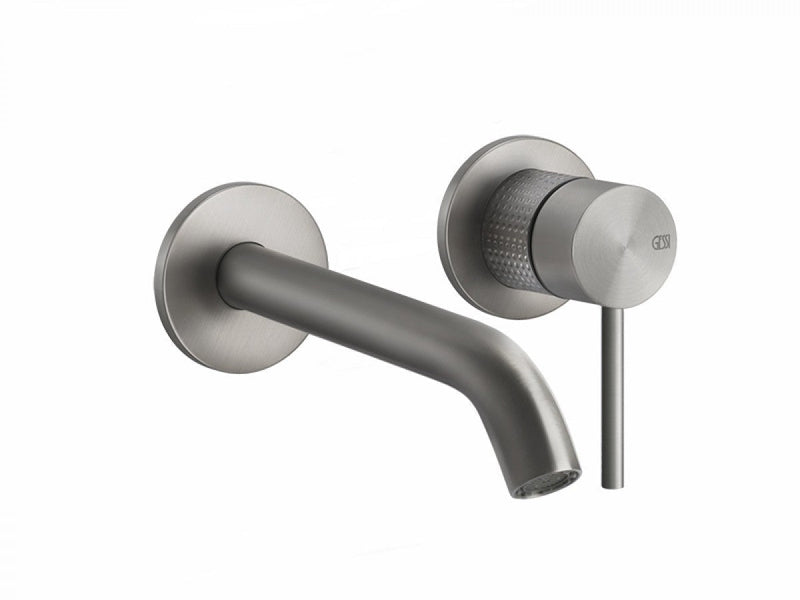 Gessi 316 Cesello wall 2 holes sink tap 54483