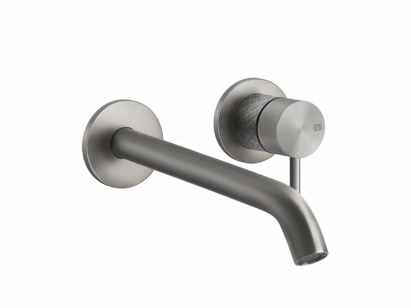 Gessi 316 Intreccio wall 2 holes sink tap 54186