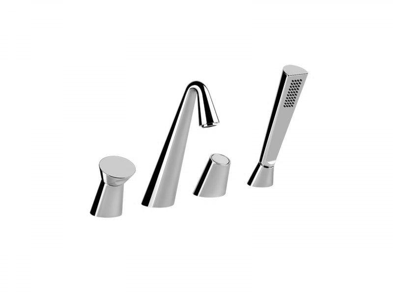 Gessi Cono 4 holes hot tub tap 45037