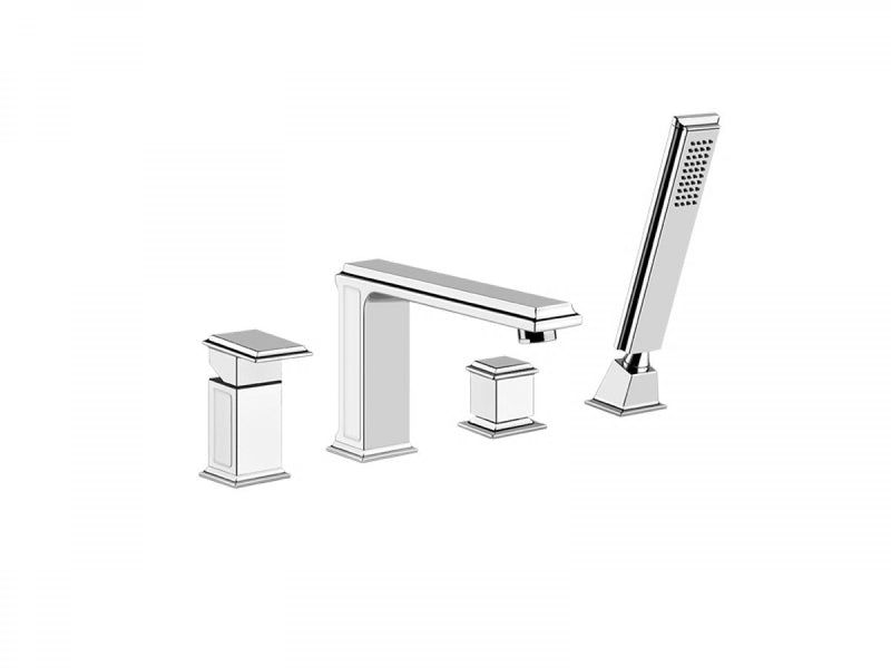 Gessi Eleganza 4 holes hot tub tap 46037