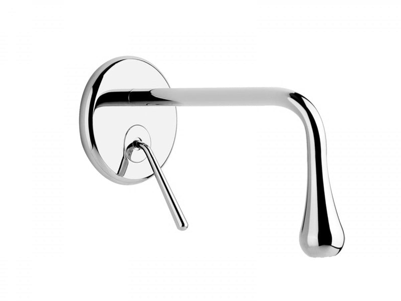 Gessi Goccia wall single lever sink tap 33684