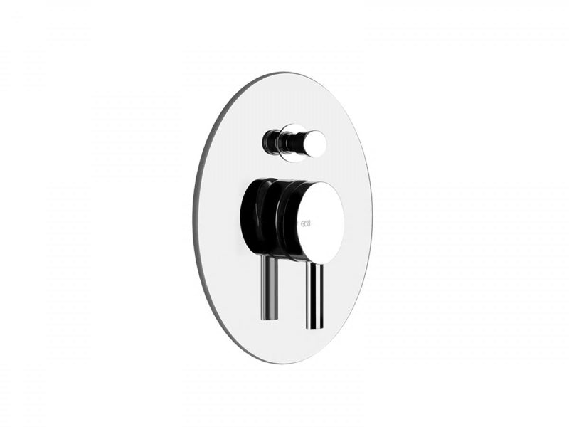 Gessi Ovale wall single lever shower tap with diverter 44704