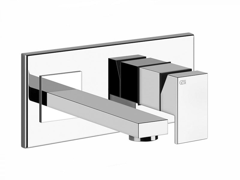 Gessi Rettangolo wall sink tap 44840