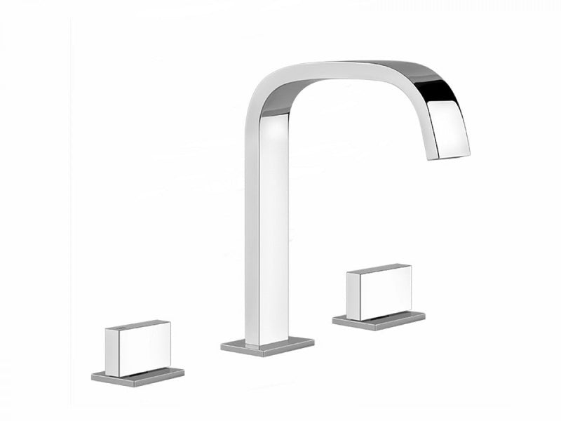 Gessi Rettangolo T 3 holes sink tap 20426