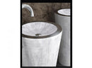 Glass-design Da Vinci floor sinks Tom Tom floor sink ALUTOMTOMA02 - Ideali