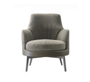 Flexform Guscio Soft High Armchair - External Leather