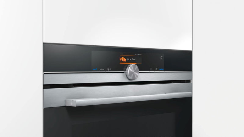 Siemens iQ700 Built-In Oven added Steam 60x60cm HR676GBS6B - Ideali