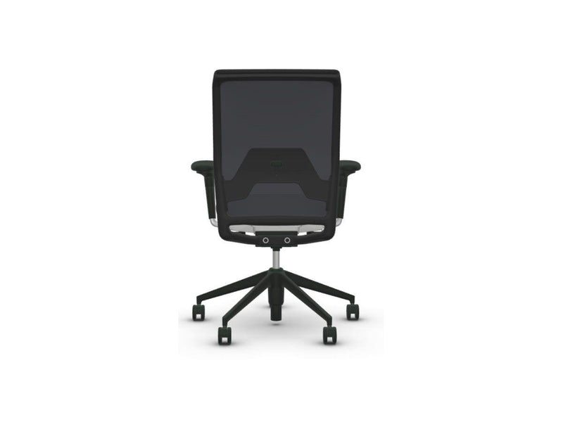 Vitra ID Mesh Office Chair - Plano 73 Nero/Coconut / Diamond Mesh 66 Nero - Ideali