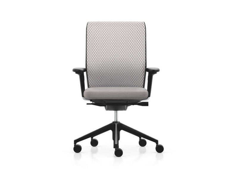 Vitra ID Mesh Office Chair - 24 Soft Grey/05 Cream White/Sierra Grey