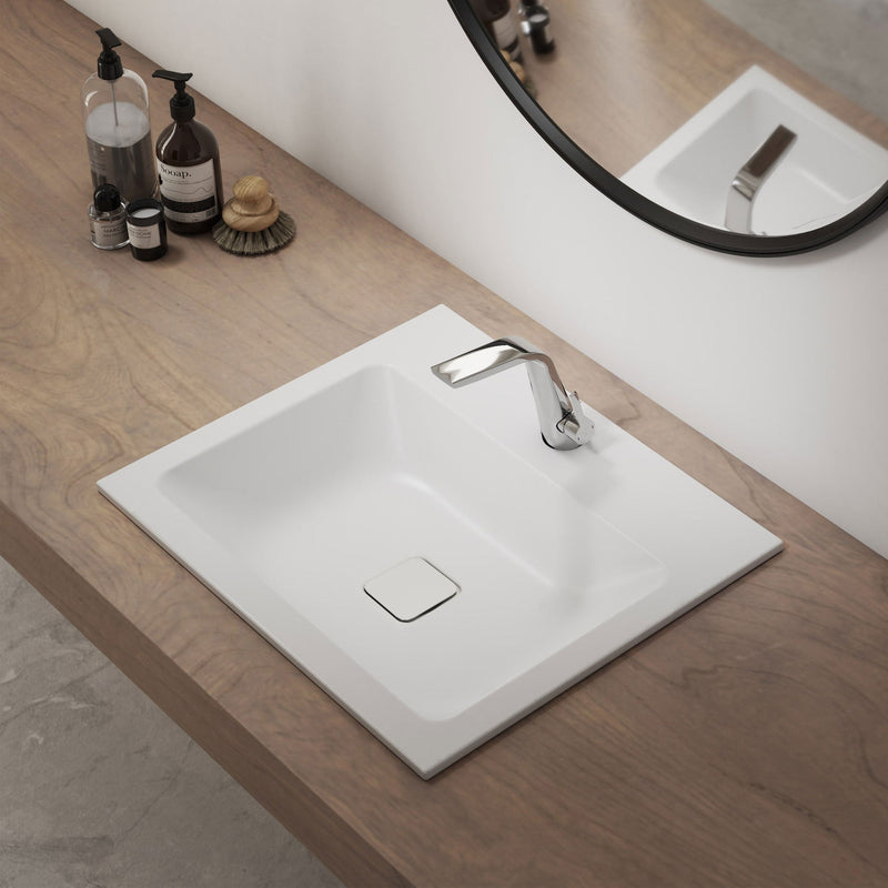 Kaldewei Set Cono Built-In Washbasin with Steinberg 260 Fitting