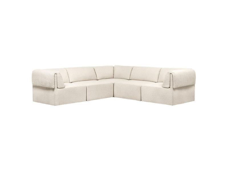 Gubi Wonder Corner Sofa - 2X3-seater 280X280 / cat. 5 - Karakorum, Dedar 001