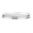 Kartell by Laufen Decorative Disc For Basin Mixer With Tall Column Crystal Clear - Ideali