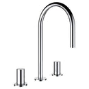 Kartell by Laufen Three Hole Basin Mixer - Ideali