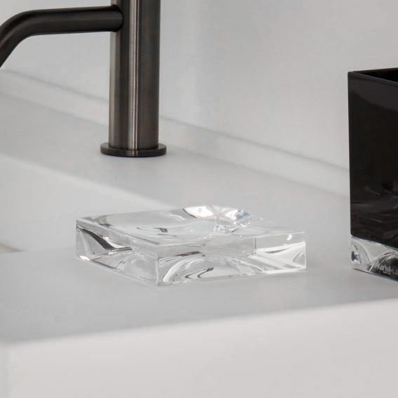 Kartell by Laufen Boxy Soap Dish Clear - Ideali