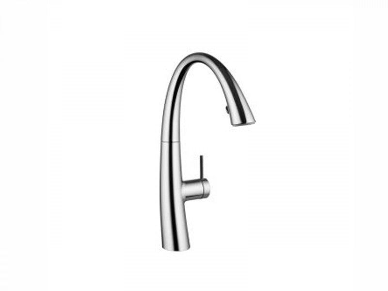 KWC Zoe single lever kitchen tap with led