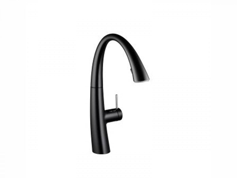 KWC Zoe single lever kitchen tap with led
