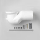 LAUFEN special waste bend for 105 mm wall distance