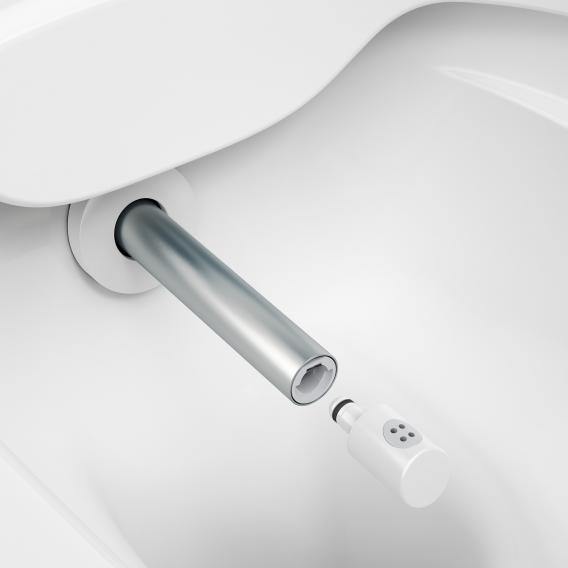 Laufen Cleanet Riva Shower Head, Cover Ring And Service Lever - Ideali