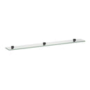 Laufen Frame 25 Glass Shelf Silver Anodised - Ideali