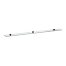 Laufen Frame 25 Glass Shelf Silver Anodised - Ideali