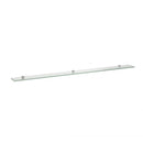 Laufen Frame 25 Glass Shelf Silver Anodised - Ideali