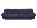 Baxter Milano Sofa L. 260 cm - Leather Kashmir Myrtille