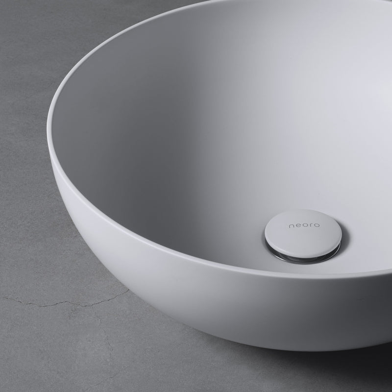 neoro n50 countertop washbasin: slender designs