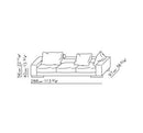 Flexform Lightpiece Sofa - Ideali