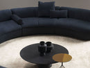 Baxter Piaf Sofa Composition - Leather Nabuck Night - Ideali