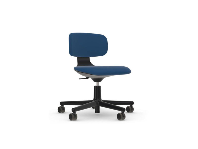 Vitra Rookie Chair - Plano 81 Blue/Coconut / Deep Black - Ideali