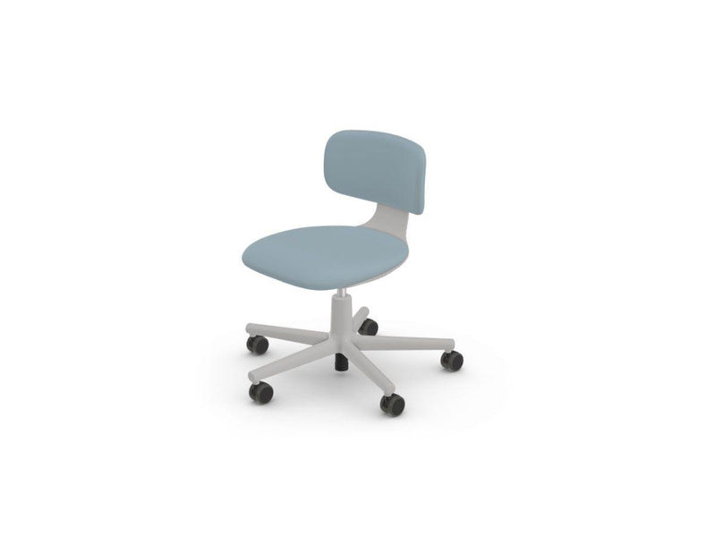Vitra Rookie Chair - Plano 12 Light Grey/Ice Blue / Soft Grey - Ideali