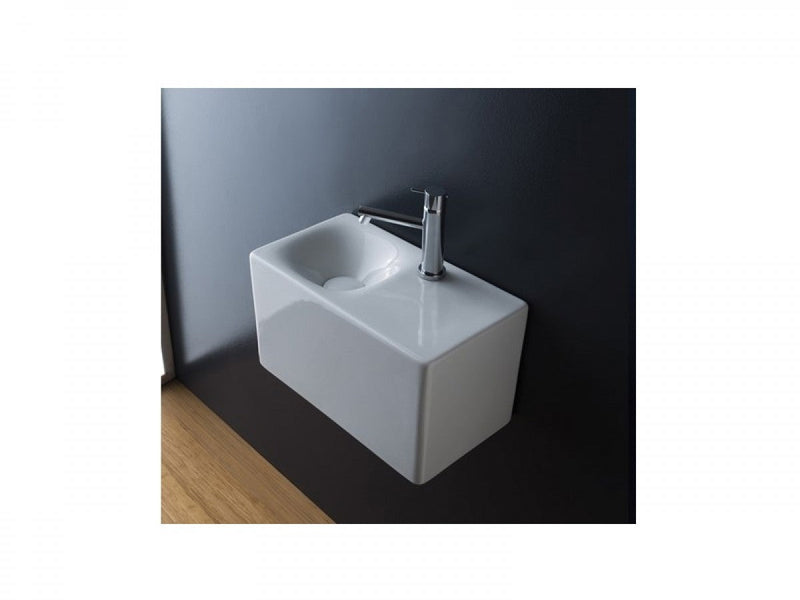 Scarabeo Cube wall hung sink 1522