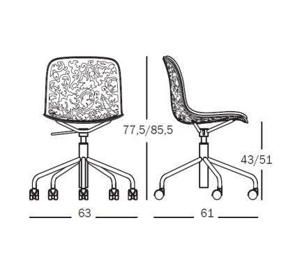 Magis Troy Pattern Chair - Ideali