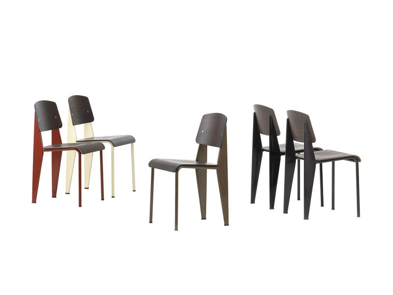 Vitra Standard Chair - Dark Oak - Ideali