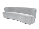 Gubi Stay Sofa - 240x94 Oval Black Base / Hot Madison Reloaded CH1249/098