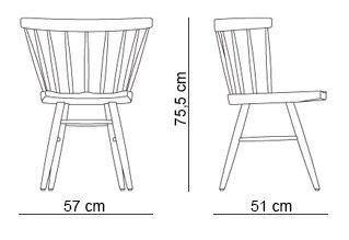 Straight Chair - Ideali Premium Homeware