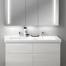 Villeroy &amp; Boch Subway 2.0 double vanity washbasin white, with CeramicPlus, with overflow