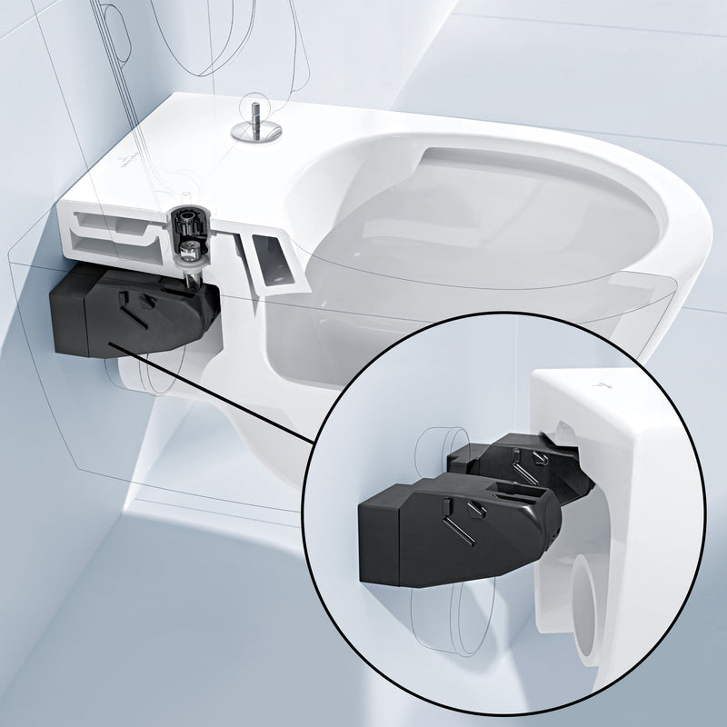Villeroy &amp; Boch SupraFix 3.0 set of fittings for wall-mounted toilet