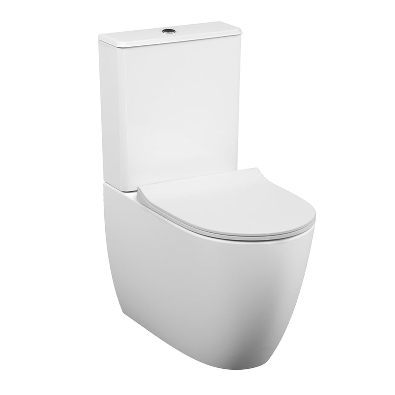 VitrA Sento VitrAflush 2.0 Close-Coupled Toilet, Back to Wall