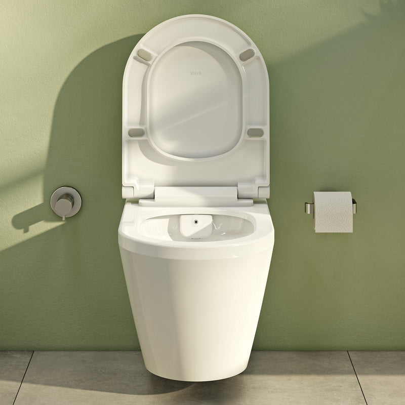 VitrA Aquacare Integra Toilet Set with Bidet Function, with Toilet Seat