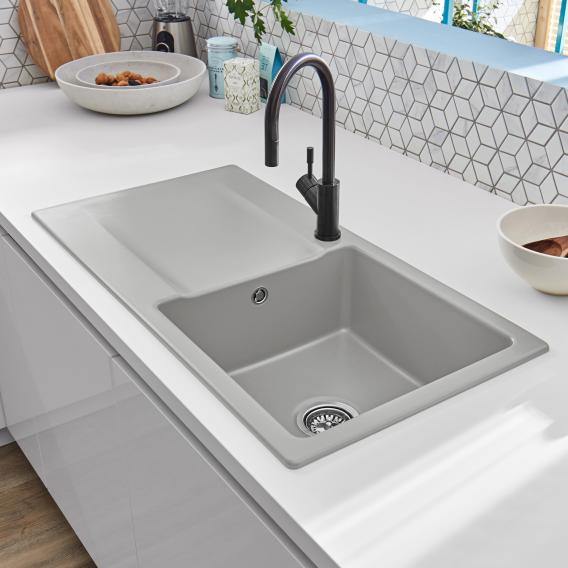 Villeroy & Boch Siluet 60 Built-In Sink With Draining Board - Ideali