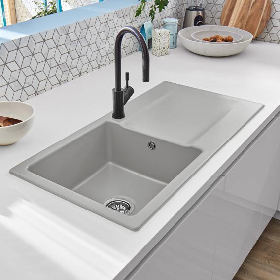 Villeroy & Boch Siluet 60 Built-In Sink With Draining Board - Ideali