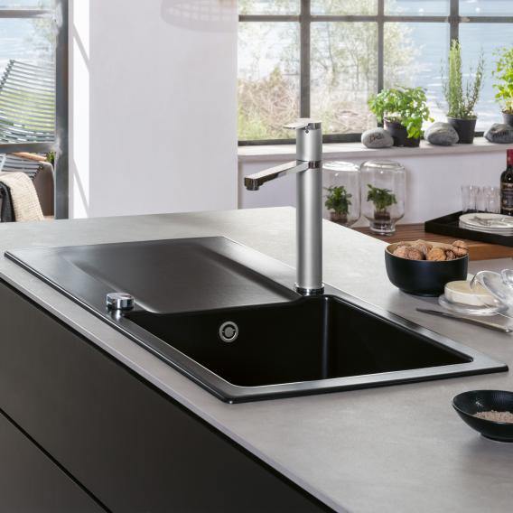 Villeroy & Boch Siluet 60 Built-In Sink With Draining Board - Ideali