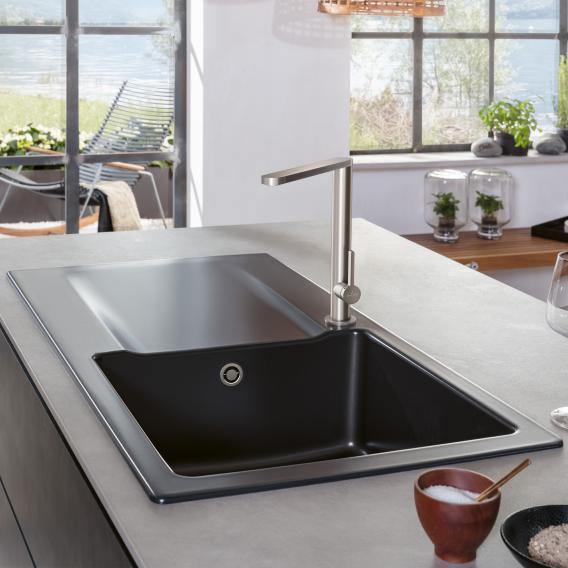 Villeroy & Boch Siluet 60 Built-In Sink With Draining Board - Ideali