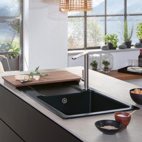 Villeroy & Boch Siluet 60 Built-In Sink With Draining Board - Ideali