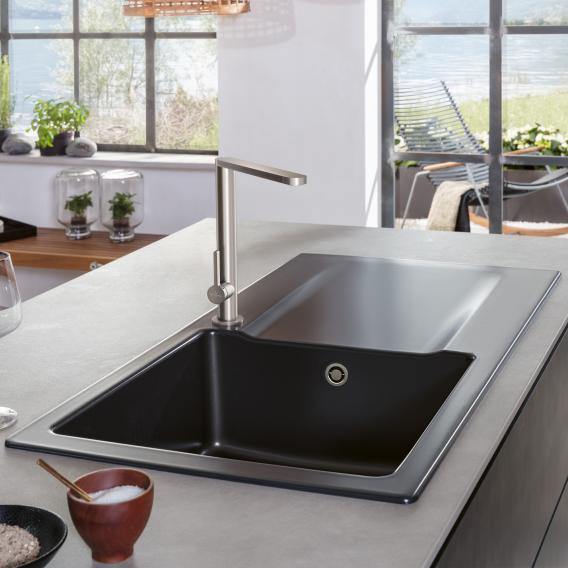 Villeroy & Boch Siluet 60 Built-In Sink With Draining Board - Ideali