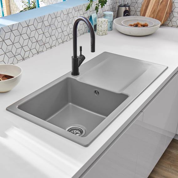 Villeroy & Boch Siluet 60 Built-In Sink With Draining Board - Ideali