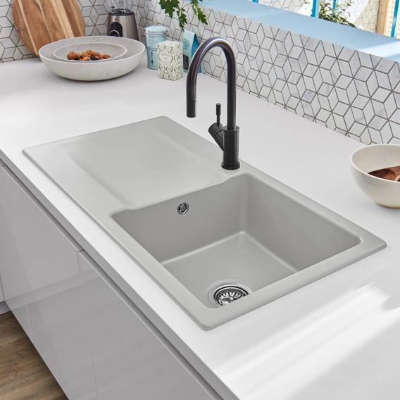 Villeroy & Boch Siluet 60 Built-In Sink With Draining Board - Ideali