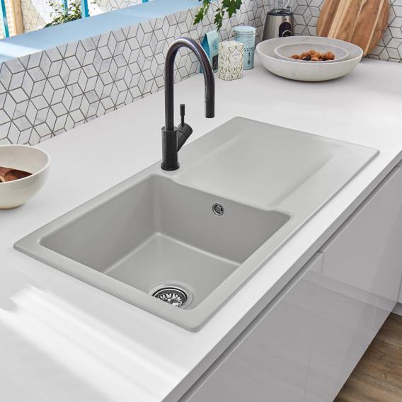 Villeroy & Boch Siluet 60 Built-In Sink With Draining Board - Ideali