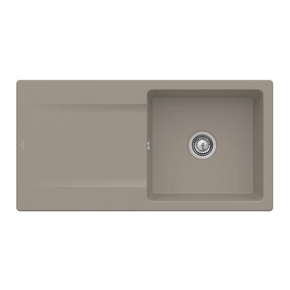 Villeroy & Boch Siluet 60 Built-In Sink With Draining Board - Ideali